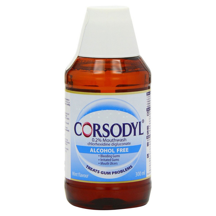 Corsodyl Alcohol Free Mint Mouthwash - 300ml