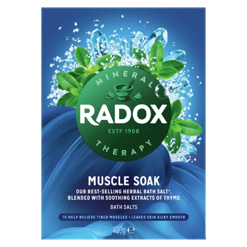 Radox Muscle Soak Bath Salts 400g