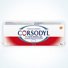 Corsodyl Dental Gel - 50g (A) (P)