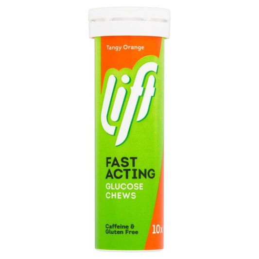 Lift Glucose Tablets Orange 10 Pack