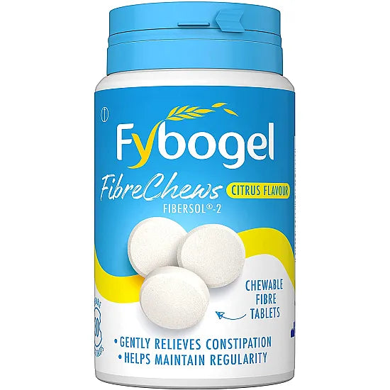 Fybogel Fibre Chews - Citrus Flavour - 30 Tablets