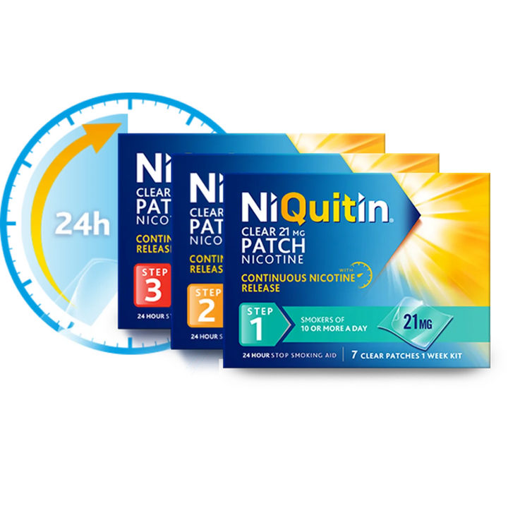 NiQuitin 21mg,14mg, 7mg Patch