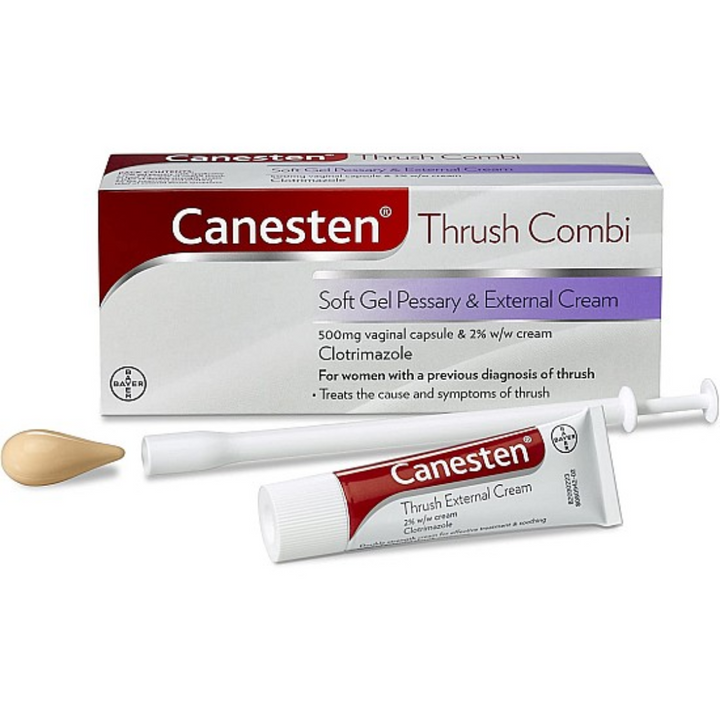 Canesten Thrush Combi Soft Gel Pessary & External Cream