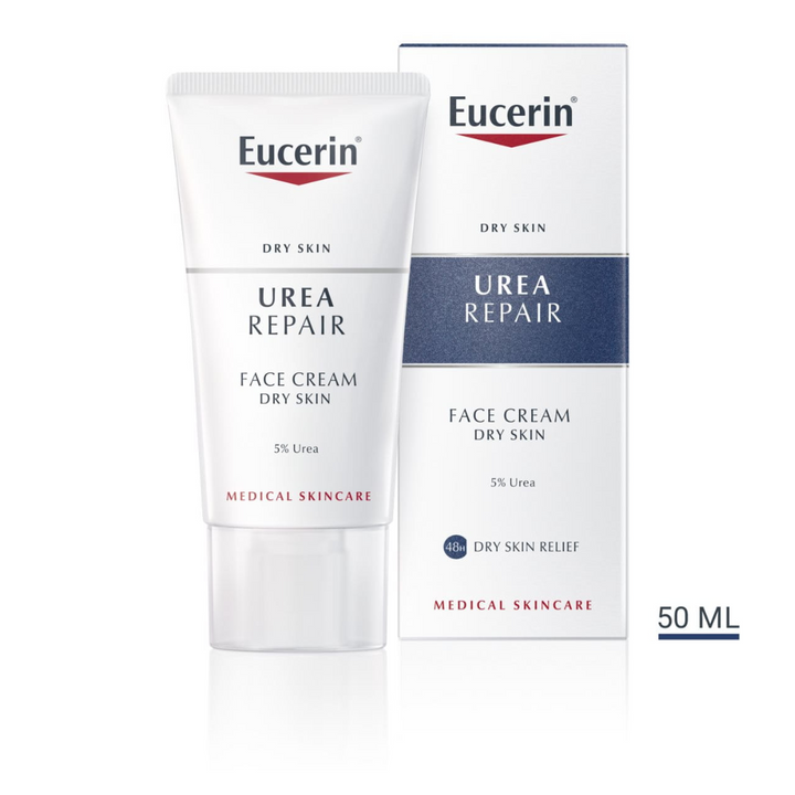 Eucerin UreaRepair Replenishing Face Cream 5% Urea 50ml