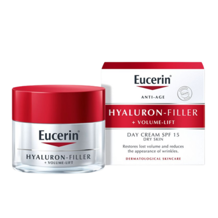 Eucerin Hyaluron-Filler + Volume-Lift Day Cream SPF15 (Dry Skin) 50ml
