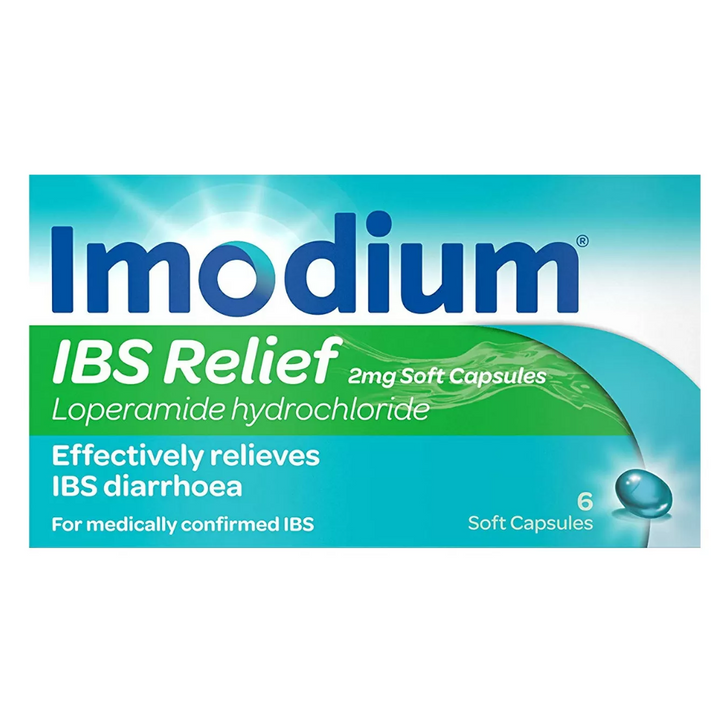 Imodium IBS Relief 2mg Soft - 6 Capsules
