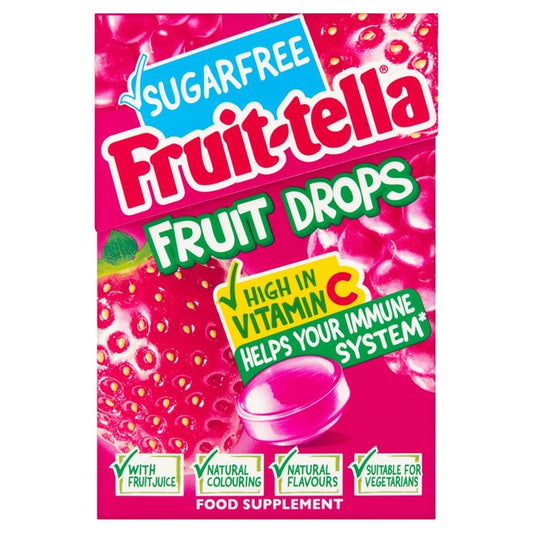 Fruittella Sugarfree Fruit Drop Red Berry 45g