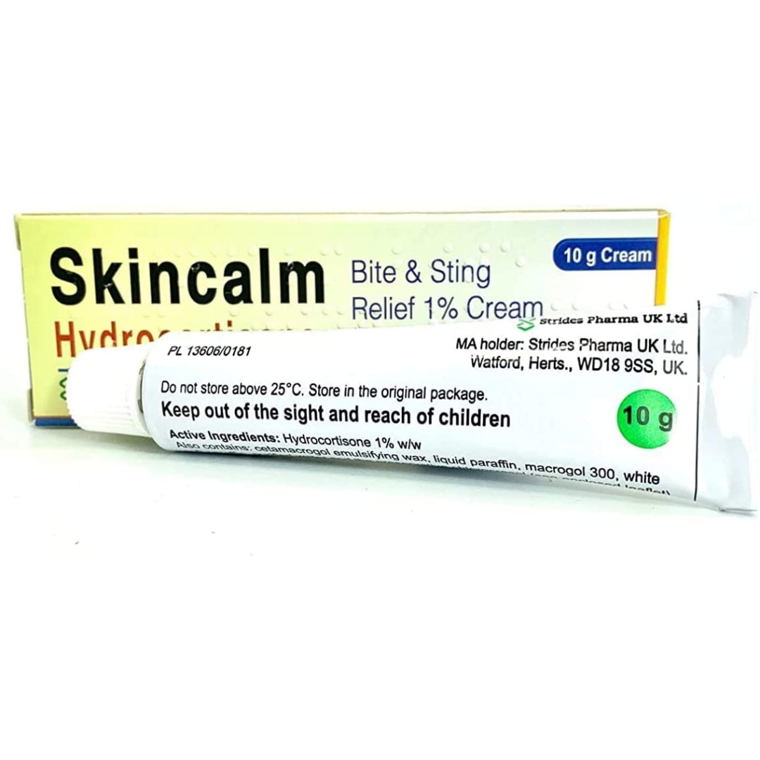 Skincalm Bite and Sting Relief 1% Cream, 10g