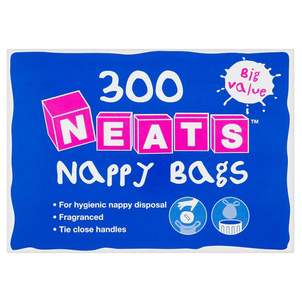 Neats Nappy Bags Pack of 300