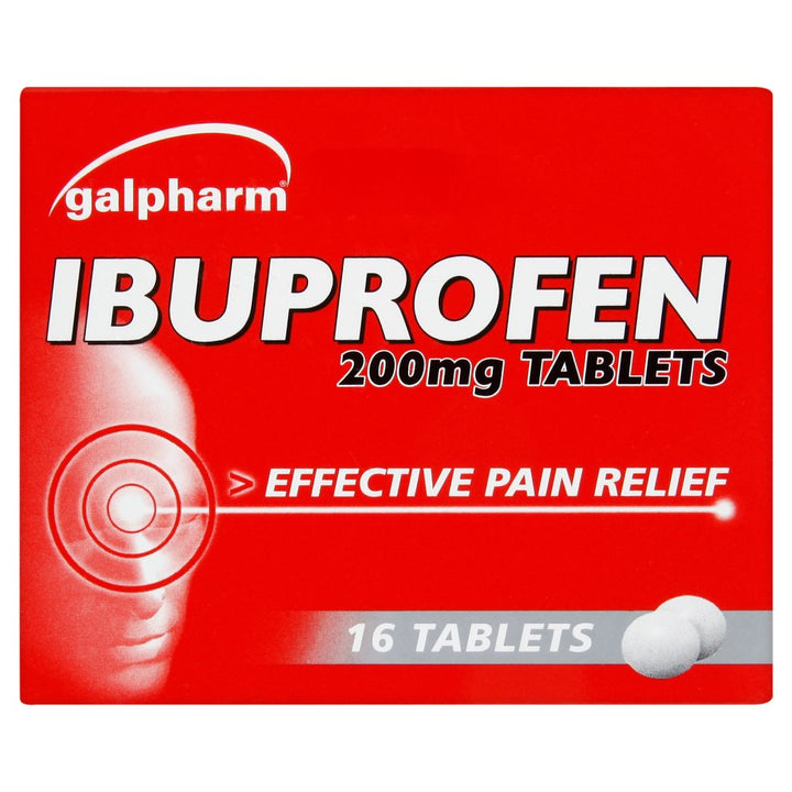 Galpharm Ibuprofen 200mg Tablets 16 Pack