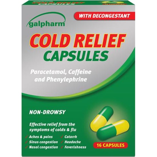 Galpharm Cold Relief -16 Capsules