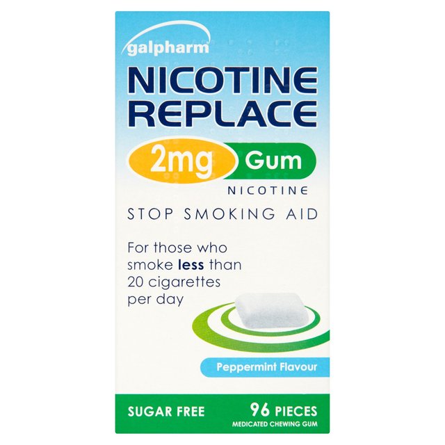 Galpharm Nicotine Replace 2mg Gum X96