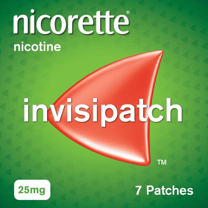 Nicorette Invisi 25mg patch - 7 patches