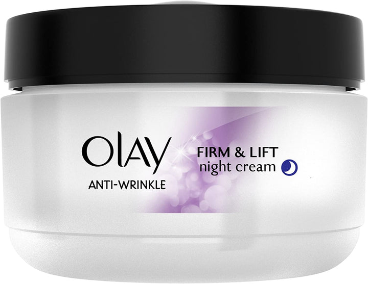 Olay Anti Wrinkle Firm & Lift Moisturiser Night Cream 50Ml