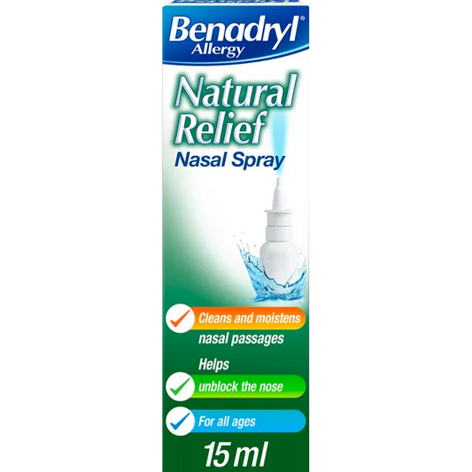 Benadryl Allergy Natural Relief Spray 15ml