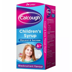 CalCough Children's Syrup Blackcurrant Flavour - 125ml (N)