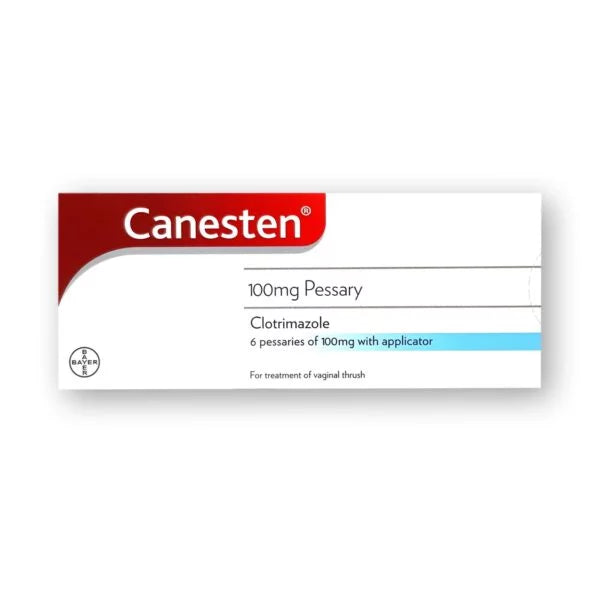 Canesten Vaginal Tablets Clotrimazole 100mg 6 (P)