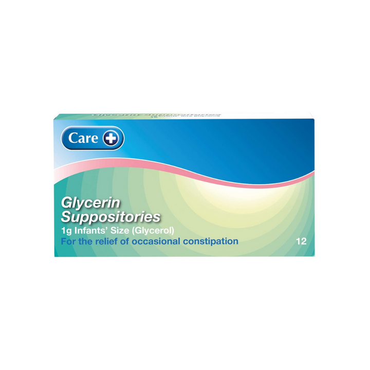 Care Glycerin Suppositories 1g Infants' Size