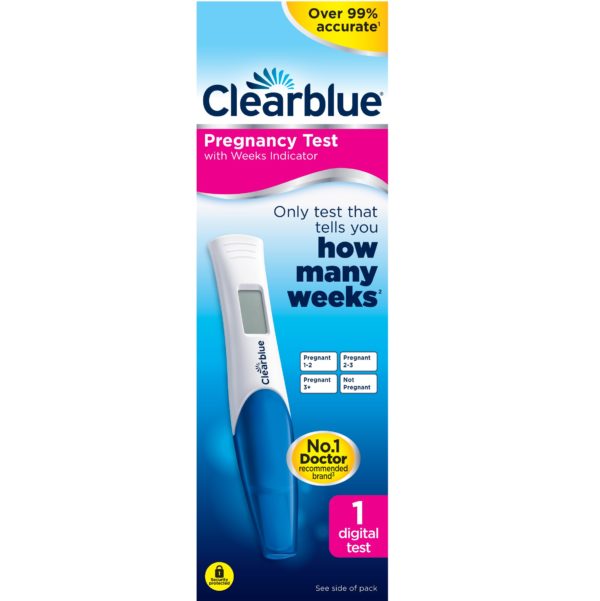Clearblue One Step Rapid Detection Pregnancy Test - 1 Tests