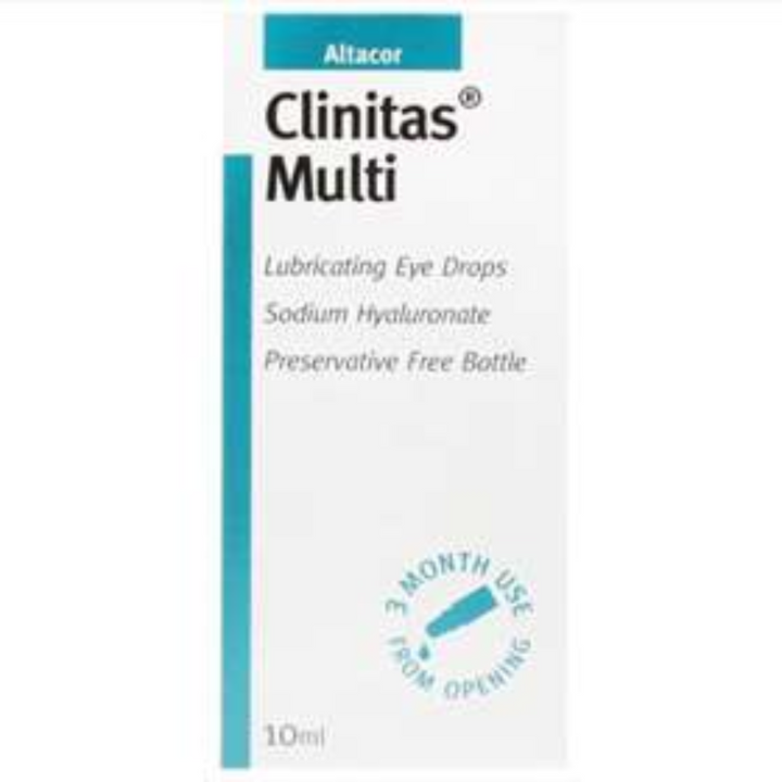 Altacor Clinitas Multi Eye Drops 10ml (P)
