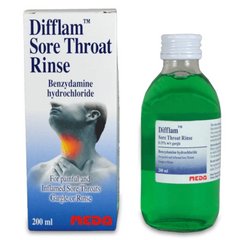 Difflam Sore Throat Rinse 200ml (P)(N)
