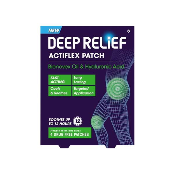 Deep Relief Actiflex Patch 4 Pack