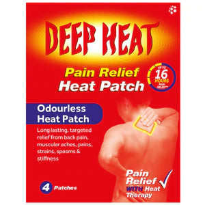 Deep Heat Pain Relief Heat Patch 4s