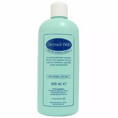 Dermol 600 Bath Emollient 600ml (P)(A)