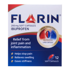 Flarin 200mg Soft 12 Capsules (P) (N)