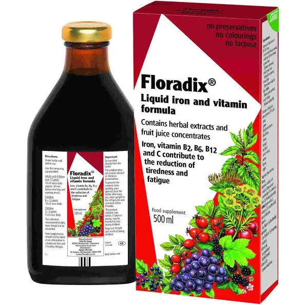 Floradix Liquid Iron 500ml