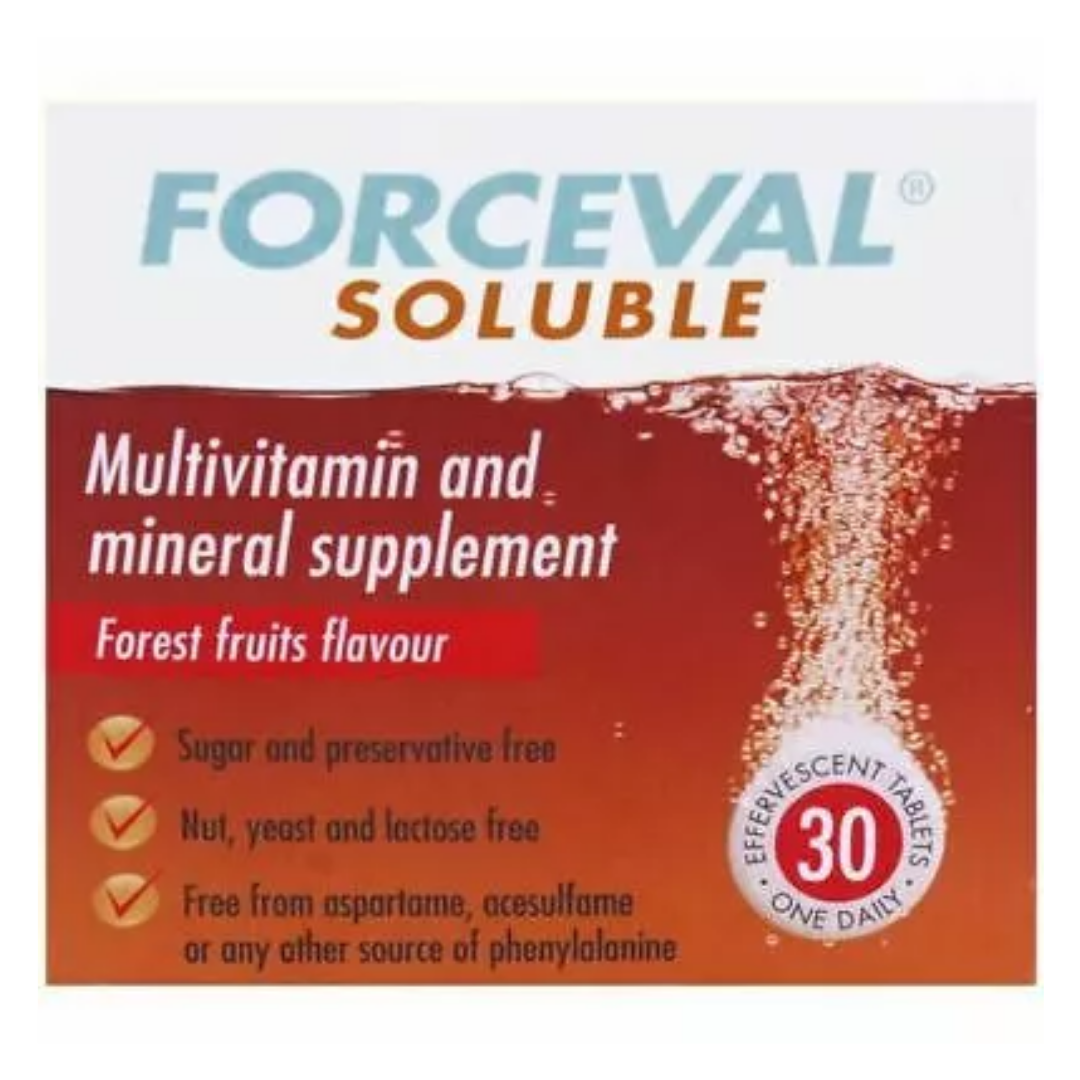 Forceval Soluble 30 Tablets