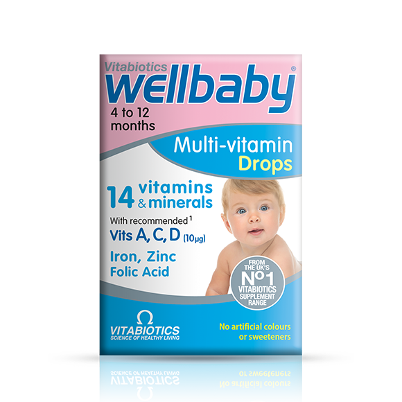 Vitabiotics Wellbaby Multi-Vitamin Drops, 30ml