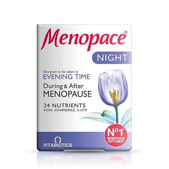 Vitabiotics Menopace Night - 30 Tablets