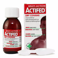 Multi-Action Actifed Dry Coughs - 100 ml (P) (A)