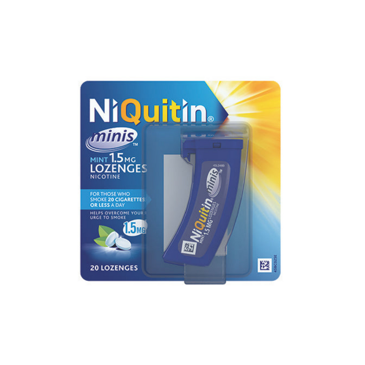NiQuitin Minis Mint 1.5mg - 20 Lozenges