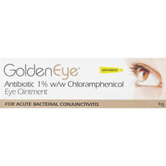 Golden Eye Antibiotic 1%w/w Eye Ointment 4g (P)(N)