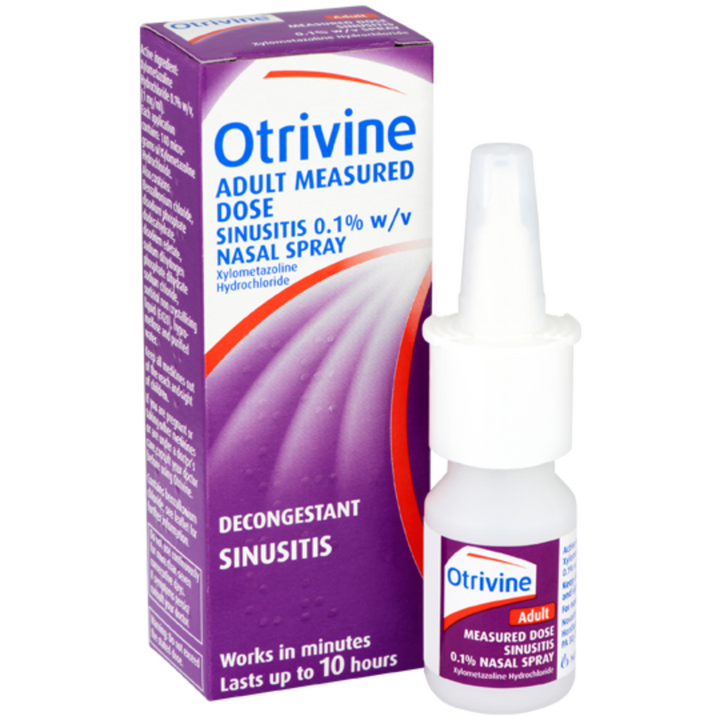 Otrivine Adult Measured Dose Sinusitis Spray