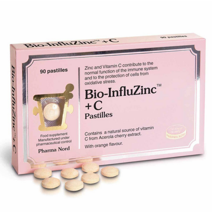 Pharma Nord Bio-InfluZinc Plus C - Pack of 90 Pastilles