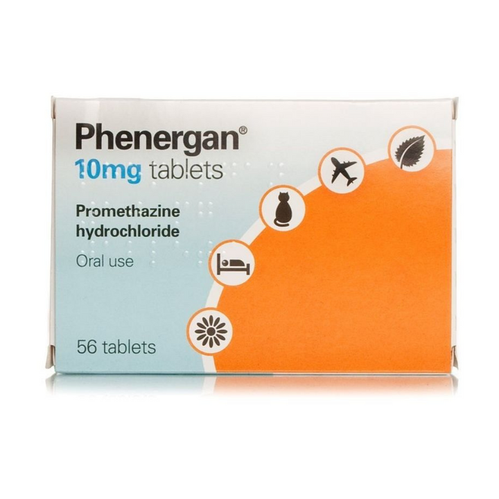 Phenergan 10mg 56 Tablets