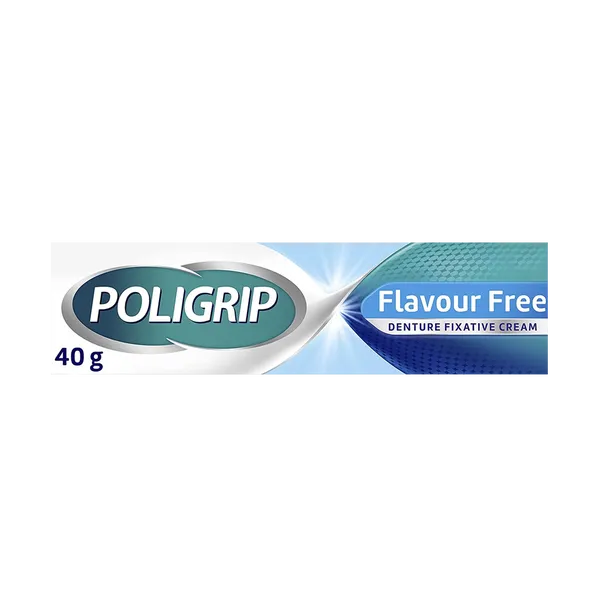 Poligrip Flavour Free 40G