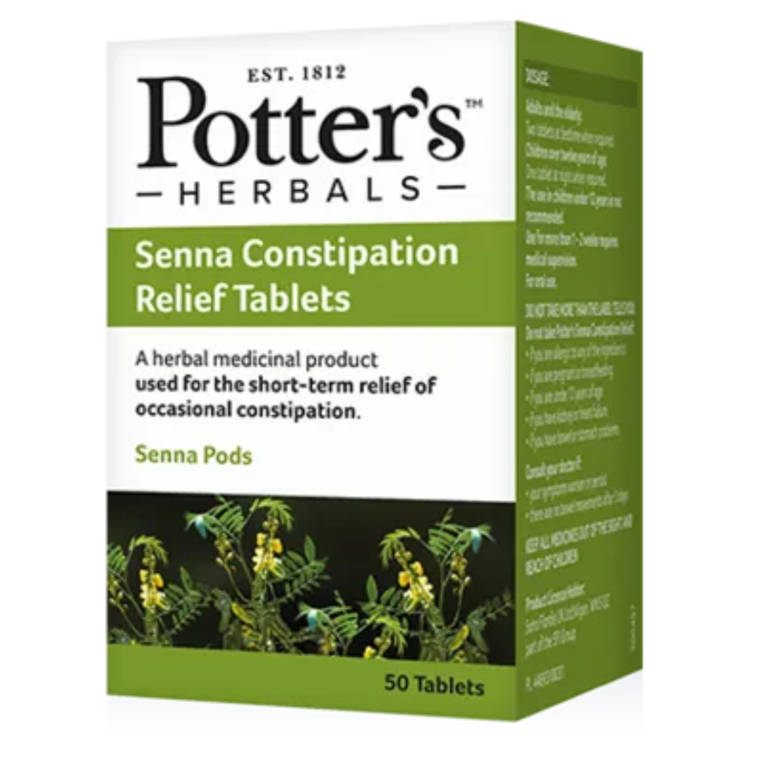 Potter's Senna Constipation Relief 50 Tablets
