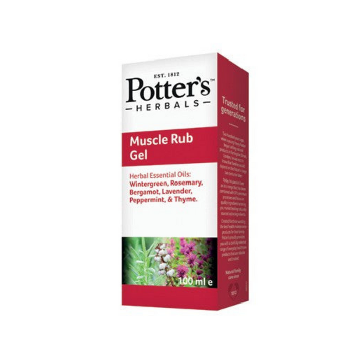 Potter's Muscle Rub Gel - 100ml