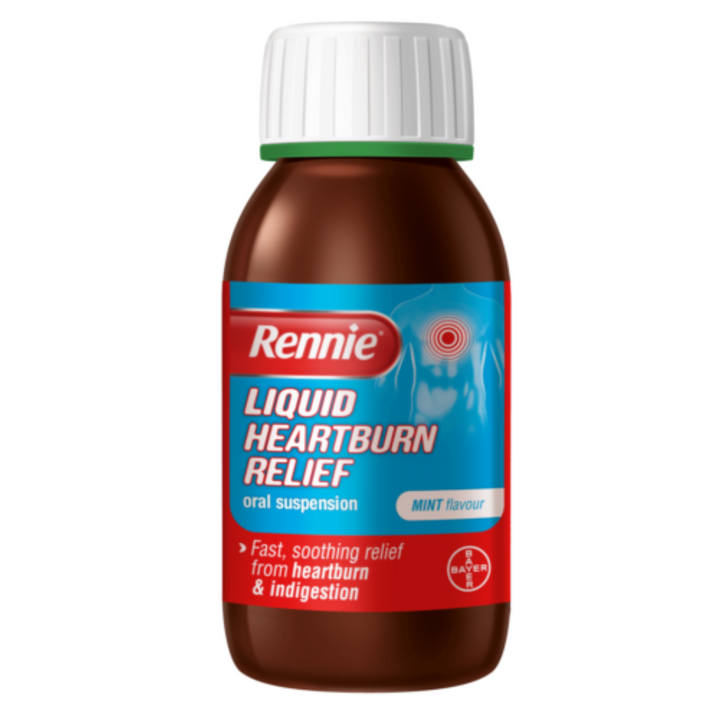 Rennie Liquid Heartburn Relief Oral Suspension (Mint flavour) - 150ml