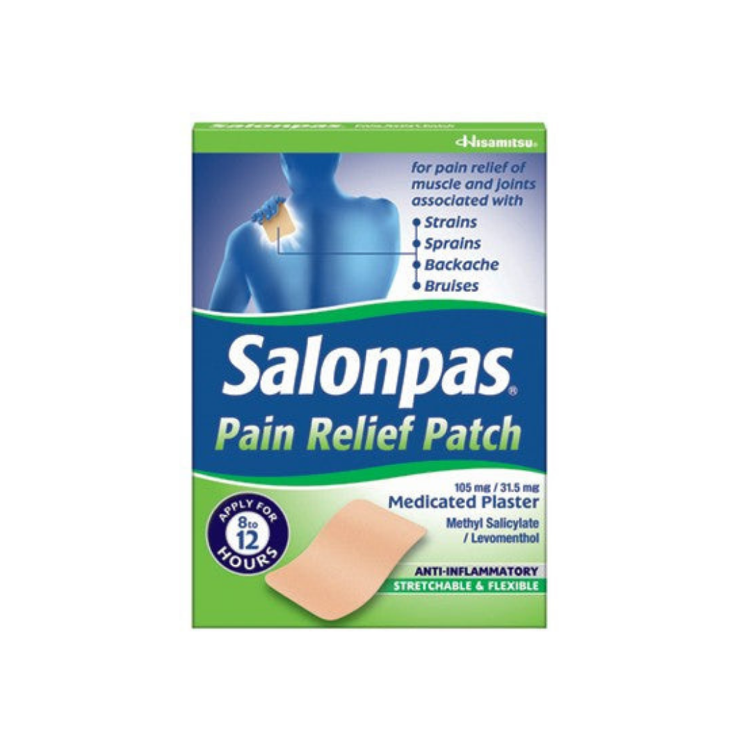 Salonpas Pain Relief Patch Pack - 3