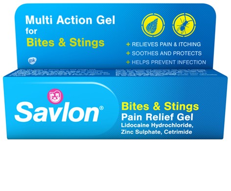Savlon Bites & Stings Pain Relief Gel20g