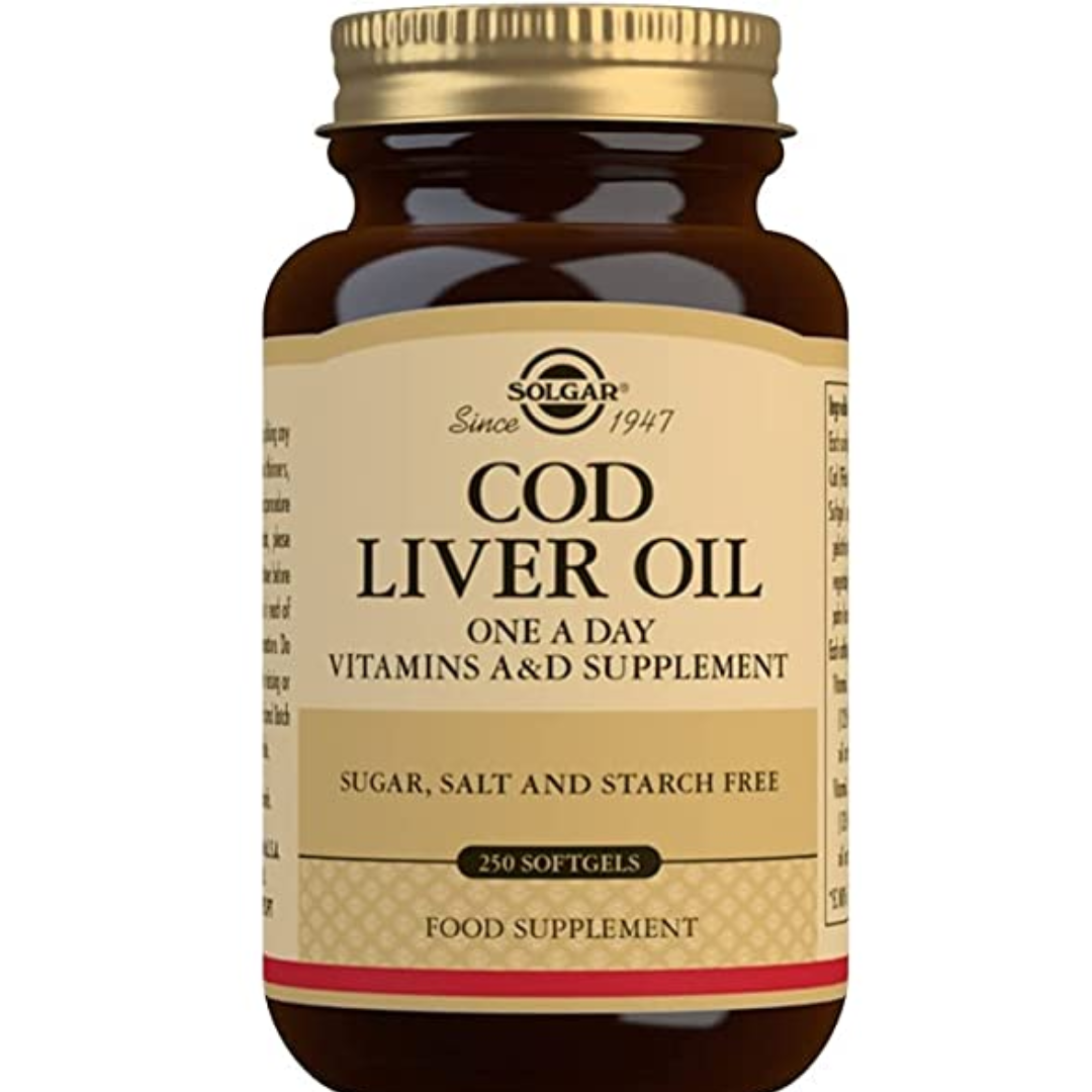 Solgar Cod Liver Oil Softgels - Pack of 250