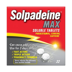 Solpadeine Max Soluble 32 Tablets (P)