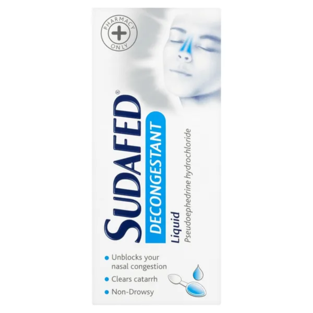 Sudafed Decongestant Liquid
