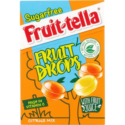 Fruittella Sugarfree Citrus Mix Fruit Drops 45g