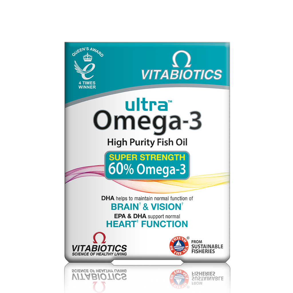 Vitabiotics Ultra Omega-3 Capsules, Pack of 60